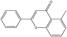 4H-1-Benzopyran-4-one,5-methyl-2-phenyl-(9CI) 구조식 이미지