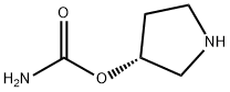 3-Pyrrolidinol,carbamate(ester),(3R)-(9CI) Structure