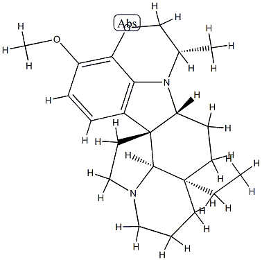 21-Deoxy-16-methoxy-22β-methyl-4,25-secoobscurinervan 구조식 이미지