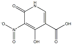 3-Pyridinecarboxylicacid,1,6-dihydro-4-hydroxy-5-nitro-6-oxo-(9CI) Structure