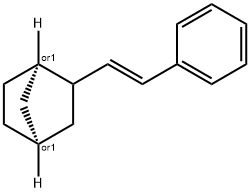Bicyclo[2.2.1]heptane, 2-[(1E)-2-phenylethenyl]-, (1R,4S)-rel- (9CI) 구조식 이미지