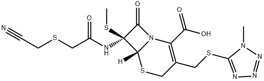 Cefmetazole Impurity 4 구조식 이미지