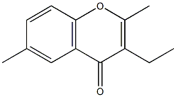 4H-1-Benzopyran-4-one,3-ethyl-2,6-dimethyl-(9CI) Structure