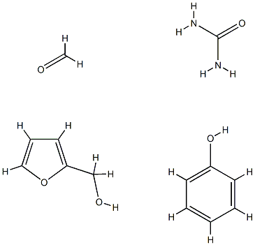 Urea, polymer with formaldehyde, 2-furanmethanol and phenol, methylated Structure