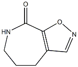 8H-Isoxazolo[5,4-c]azepin-8-one,4,5,6,7-tetrahydro-(9CI) 구조식 이미지