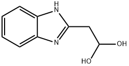 1,1-Ethanediol,2-(1H-benzimidazol-2-yl)-(9CI) Structure