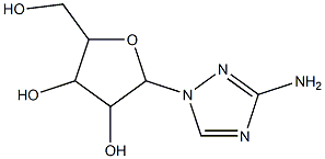 1H-1,2,4-Triazol-3-amine, 1-pentofuranosyl- (9CI) 구조식 이미지
