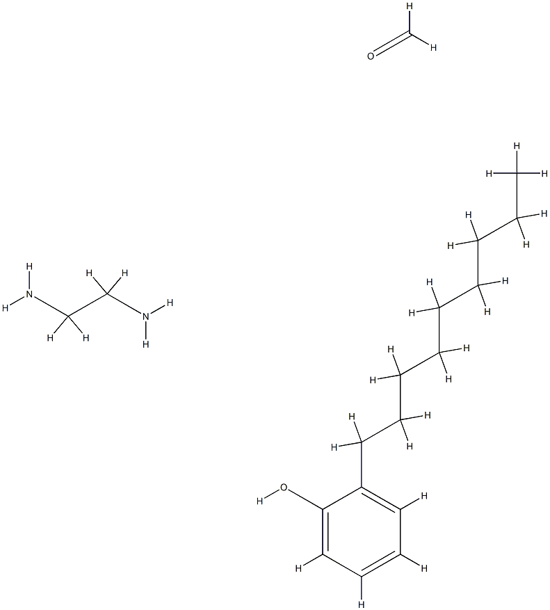 Formaldehyde, polymer with 1,2-ethanediamine and nonylphenol Structure