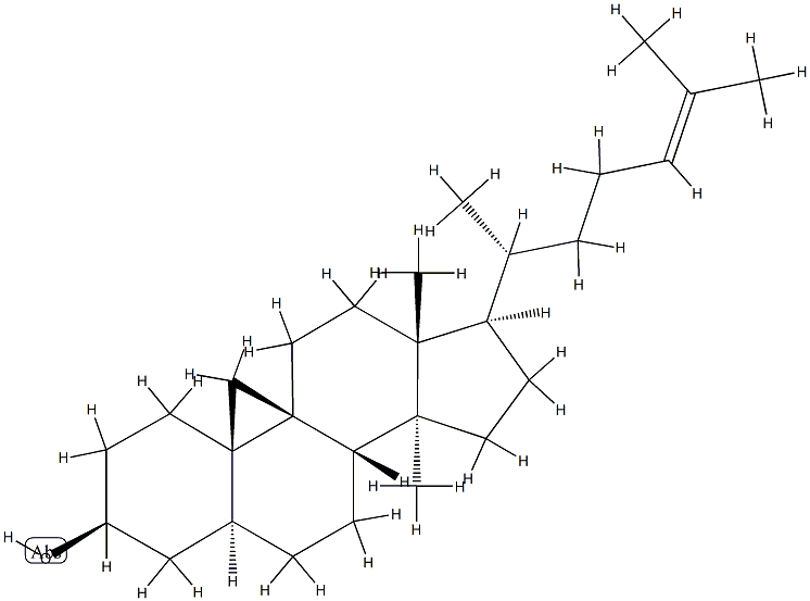 24-Dehydropollinstanol 구조식 이미지