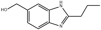 1H-Benzimidazole-5-methanol,2-propyl-(9CI) 구조식 이미지