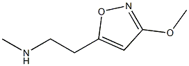 5-Isoxazoleethanamine,3-methoxy-N-methyl-(9CI) Structure