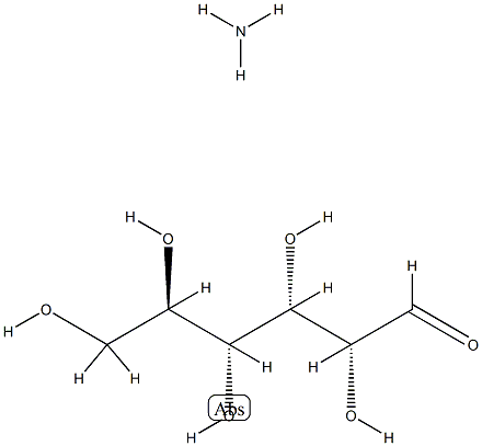 d-Glucose, reaction products with ammonia 구조식 이미지
