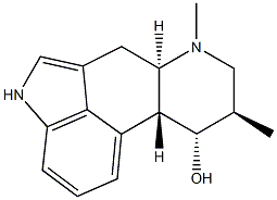6,8α-Dimethylergolin-9β-ol 구조식 이미지