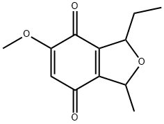 4,7-Isobenzofurandione,3-ethyl-1,3-dihydro-5-methoxy-1-methyl-(9CI) Structure