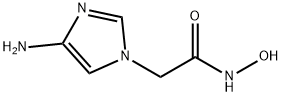 1H-Imidazole-1-acetamide,4-amino-N-hydroxy-(9CI) 구조식 이미지