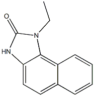 2H-Naphth[1,2-d]imidazol-2-one,1-ethyl-1,3-dihydro-(9CI) Structure