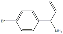 1-(4-bromophenyl)prop-2-en-1-amine 구조식 이미지