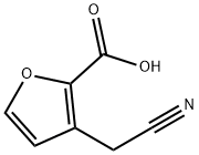 2-Furancarboxylicacid,3-(cyanomethyl)-(9CI) 구조식 이미지