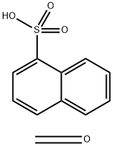 1-Naphthalenesulfonic acid, polymer with formaldehyde, calcium salt Structure