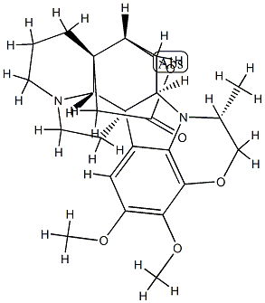 15,16-Dimethoxy-22α-methylobscurinervan-21-one 구조식 이미지