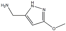 1H-Pyrazole-3-methanamine,5-methoxy-(9CI) 구조식 이미지