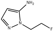 1H-Pyrazol-5-amine,1-(2-fluoroethyl)-(9CI) 구조식 이미지