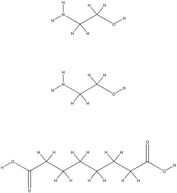 Carboxylic acids, di-, C6-12, compds. with ethanolamine (1:2) 구조식 이미지