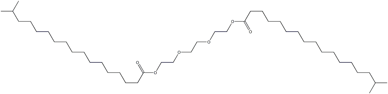 Polyethylene glycol diisostearate Structure