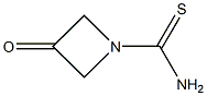 1-Azetidinecarbothioamide,3-oxo-(9CI) 구조식 이미지