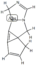 1H,5H,9H-Cyclopenta[2,3]cyclopropa[1,2:3,4]pyrazolo[1,2-a][1,2,4]triazole  (9CI) 구조식 이미지