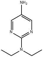 2,5-피리미딘디아민,N2,N2-디에틸-(9Cl) 구조식 이미지