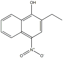1-Naphthol,2-ethyl-4-nitro-(4CI) Structure