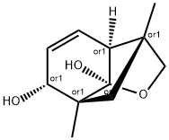 3,7-Methanobenzofuran-6,7a(2H)-diol,3,3a,6,7-tetrahydro-3,7-dimethyl-,(3R,3aS,6R,7S,7aR)-rel-(9CI) 구조식 이미지