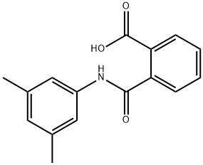 2-[(3,5-dimethylanilino)carbonyl]benzoic acid Structure