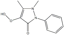 antipyrinyl-4-peroxide 구조식 이미지