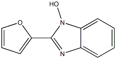 1H-Benzimidazole,2-(2-furanyl)-1-hydroxy-(9CI) 구조식 이미지