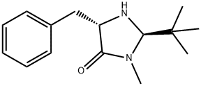 2R,5S)-5-benzyl-2-tert-butyl-3-MethyliMidazolidin-4-one 구조식 이미지
