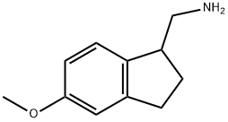 1H-Indene-1-methanamine,2,3-dihydro-5-methoxy-(9CI) Structure