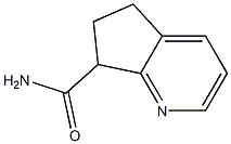 5H-시클로펜타[b]피리딘-7-카르복사미드,6,7-디히드로-(9CI) 구조식 이미지