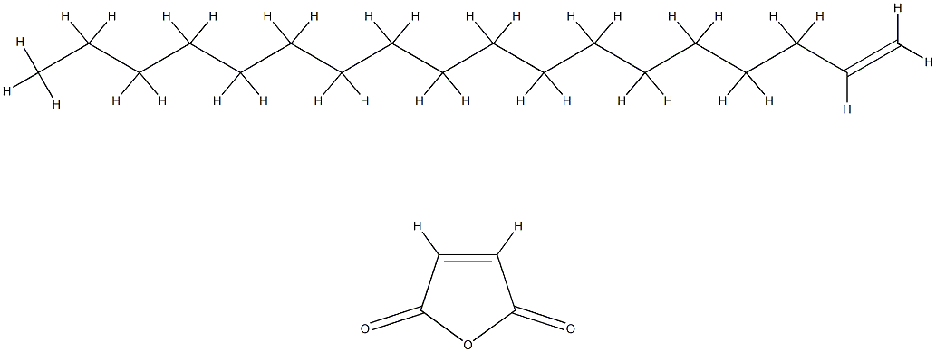 2,5-푸란디온,1-옥타데센중합체,C20-28-알킬에스테르 구조식 이미지