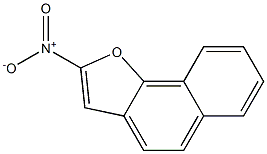 Naphthol(1,2-b)furan, 2-nitro- 구조식 이미지