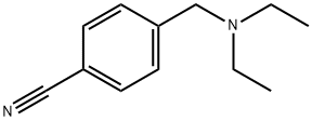 4-[(diethylamino)methyl]benzonitrile 구조식 이미지