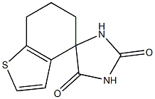 6,7-DIHYDRO-2''H,5H,5''H-SPIRO[1-BENZOTHIOPHENE-4,4''-IMIDAZOLIDINE]-2'',5''-DIONE Structure