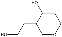 Pentitol, 1,5-anhydro-2,4-dideoxy-2-(2-hydroxyethyl)- (9CI) 구조식 이미지