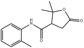 3-Furancarboxamide,tetrahydro-2,2-dimethyl-N-(2-methylphenyl)-5-oxo-(9CI) Structure