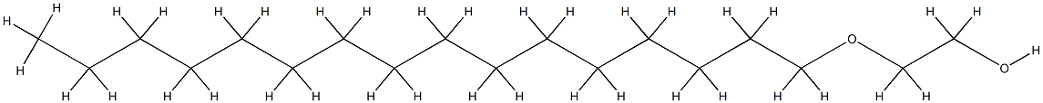 POLYOXYETHYLENE 20 ISOHEXADECYL ETHER Structure