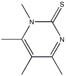2(1H)-Pyrimidinethione,1,4,5,6-tetramethyl-(9CI) 구조식 이미지