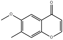 4H-1-Benzopyran-4-one,6-methoxy-7-methyl-(9CI) Structure