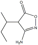 5(4H)-Isoxazolone,3-amino-4-(1-methylpropyl)-(9CI) 구조식 이미지