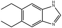 1H-Benzimidazole,5,6-diethyl-(9CI) 구조식 이미지